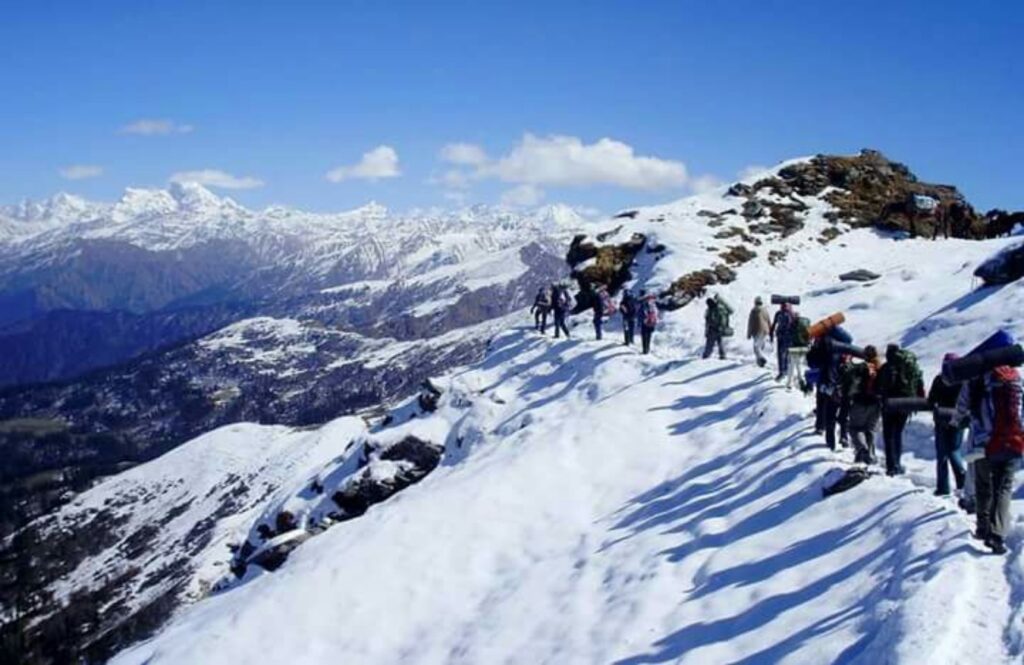Chopta Mini Switzerland of India view from top