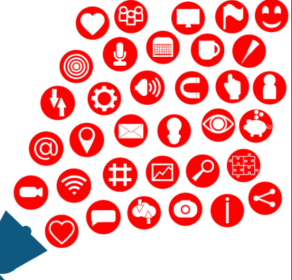 Types of digital marketing icons